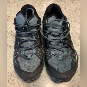 La Sportiva Bushido II Trail-Running Shoes Women's Slate/Aqua EU Size 41/US 9.5